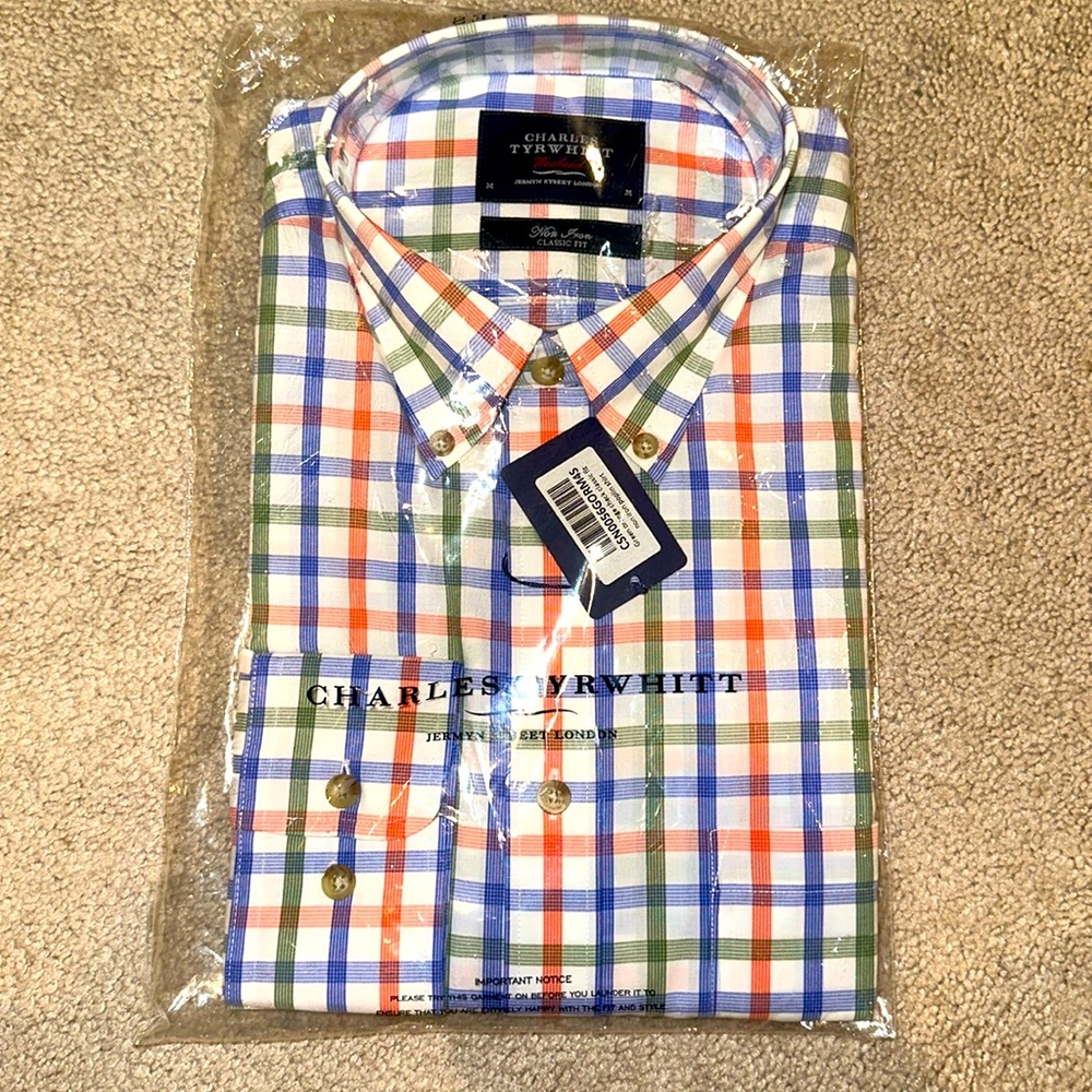 COPY - Check classic fit Non iron Shirt
